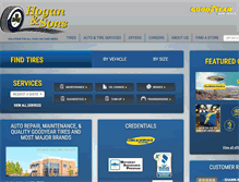 Tablet Screenshot of hoganandsonsinc.com